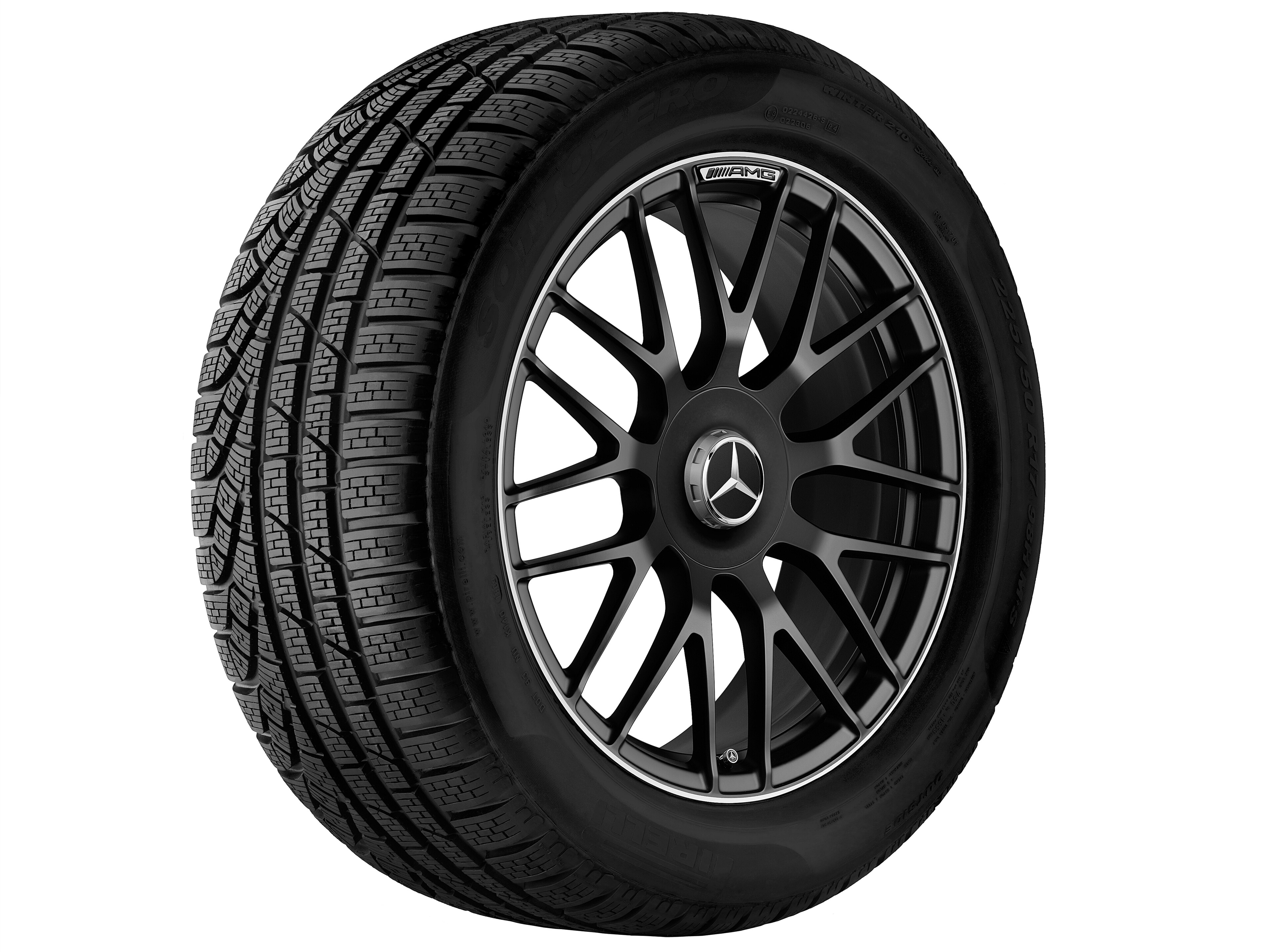 AMG Schmiederad im Kreuzspeichen-Design, 48,3