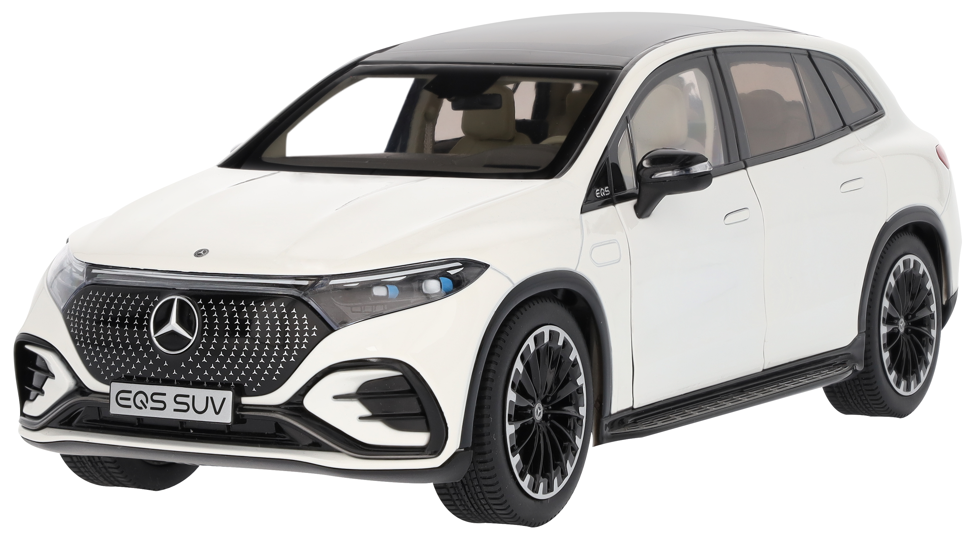 EQS SUV, AMG Line, X296 G manufaktur diamantweiß bright, NZG, 1:18