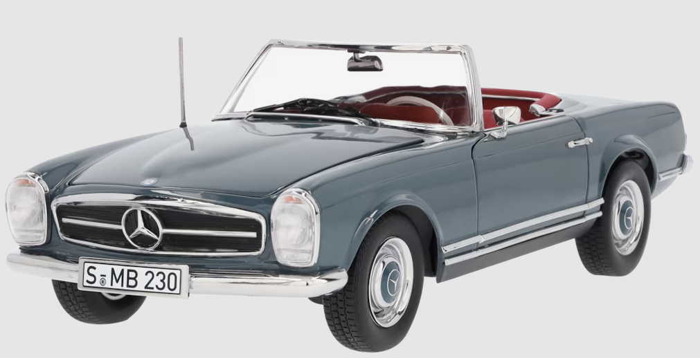 230 SL Pagode W 113 (1963-1967) blaugrau, 1:18