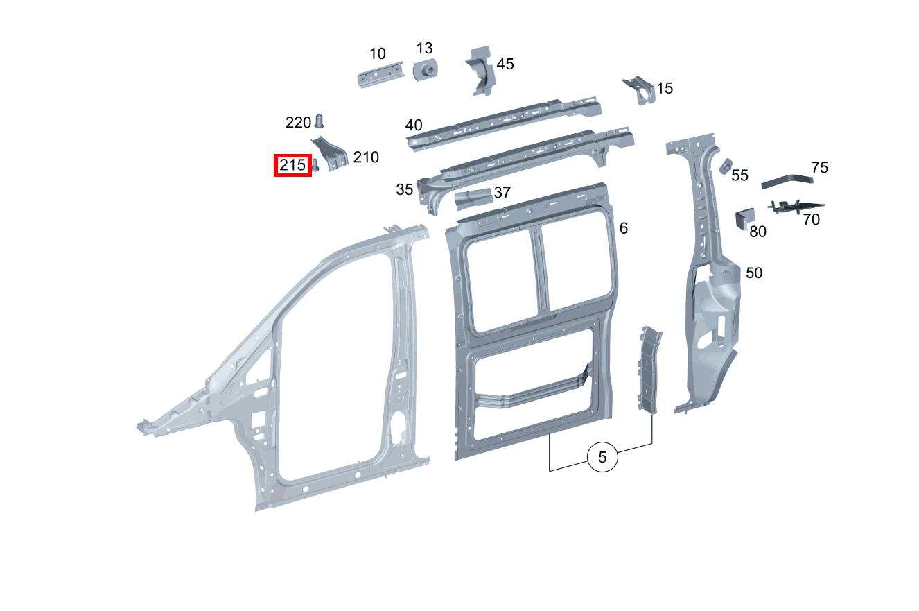 Sechsrundschraube SPRIEGEL HINTEN; M6X12 Vito 116 CDI Kasten Lang 245 Sechsrundschraube SPRIEGEL HINTEN; M6X12 Vito 116 CDI Kasten Lang 245