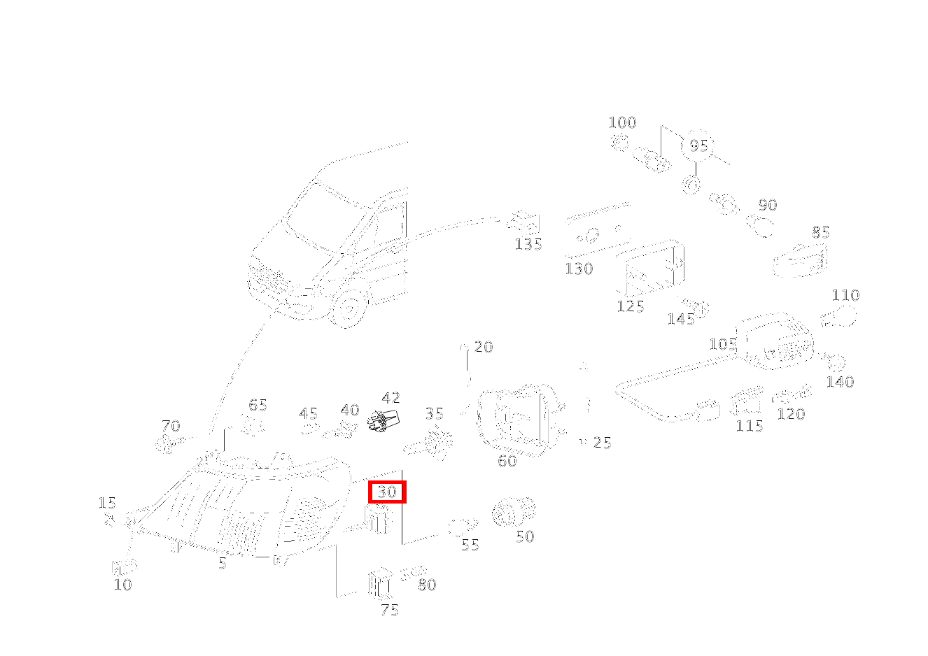 Stellmotor LEUCHTWEITENREGULIERUNG 416 4X2 3550 460 Stellmotor LEUCHTWEITENREGULIERUNG 416 4X2 3550 460