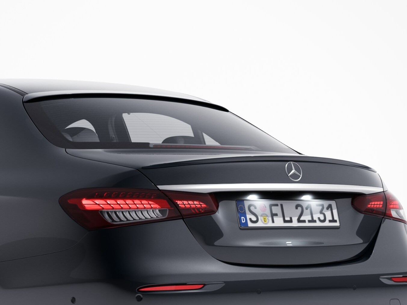 Anbauheckspoiler E-Klasse W213