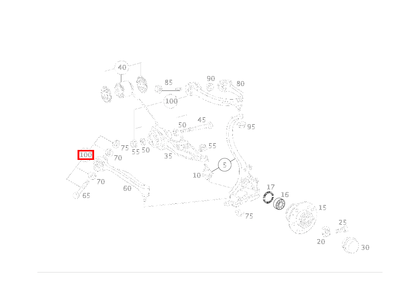 TEILESATZ BOLZEN NUR FUER EINSTELLARBEITEN CL 65 AMG Coupé 215