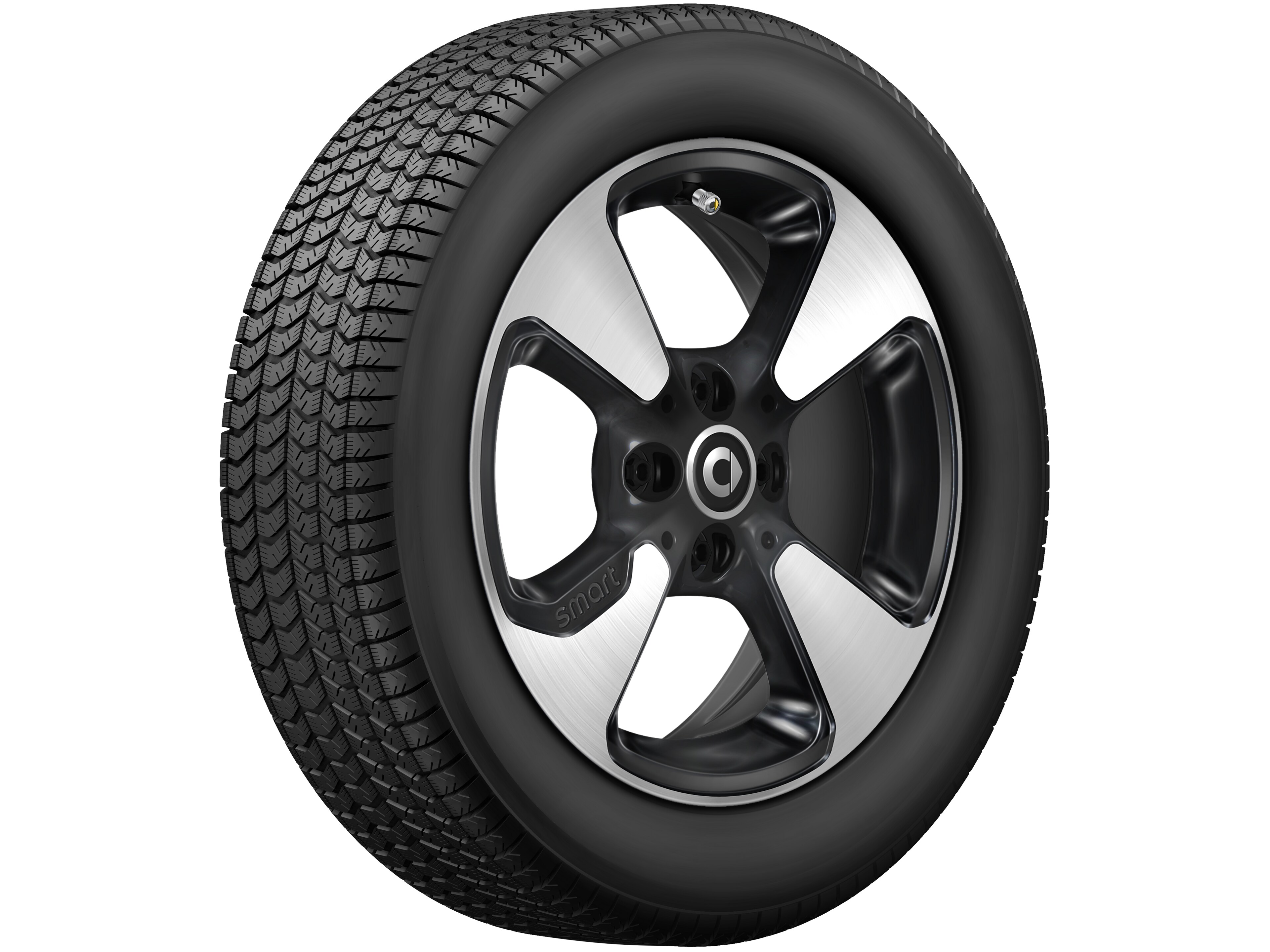 4-Speichen-Leichtmetallrad, 38,1 cm (15 Zoll)