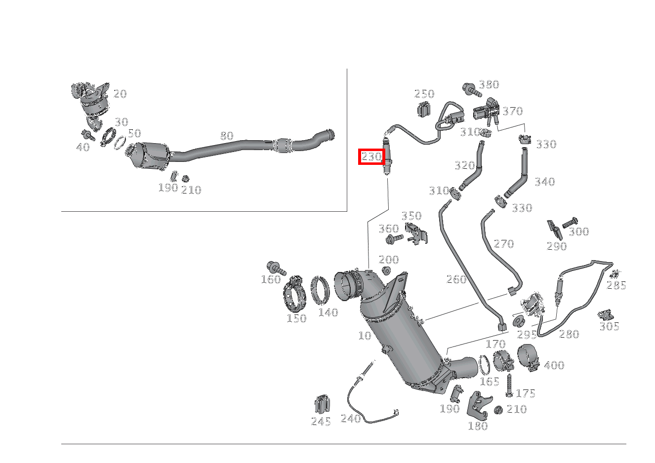 Lambdasonde REGELSONDE VOR KATALYSATOR SLK/SLC 250 B /D 172 Lambdasonde REGELSONDE VOR KATALYSATOR SLK/SLC 250 B /D 172