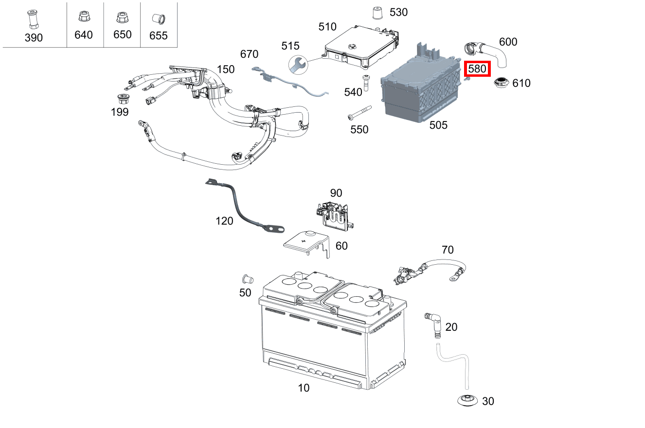 Sechsrundschraube Wischerachse links und rechts; M6X16 GLE 167, E  