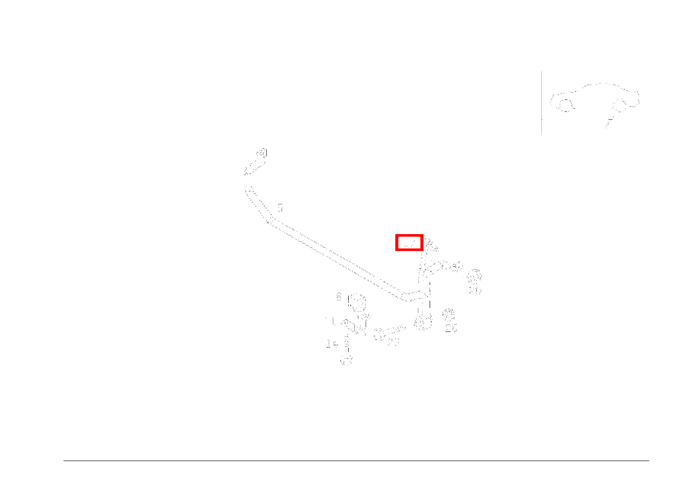 Stange DREHSTAB ZUM FEDERLENKER CLK 55 AMG CABR. 208