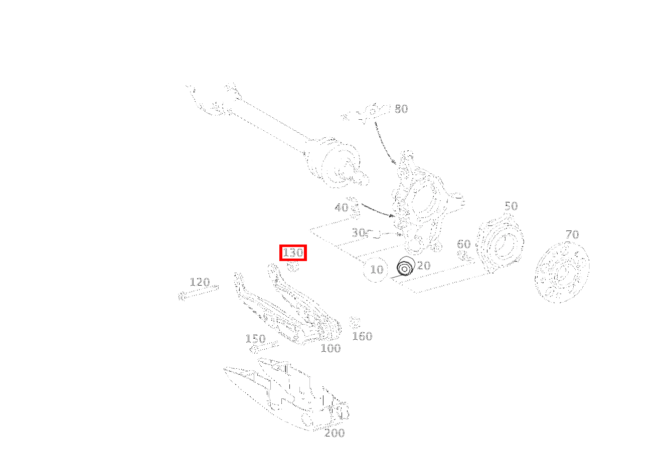 Mutter FEDERLENKER AN HINTERACHSTRAEGER; M12X1.5 E280CDI SONDERAUFB 211