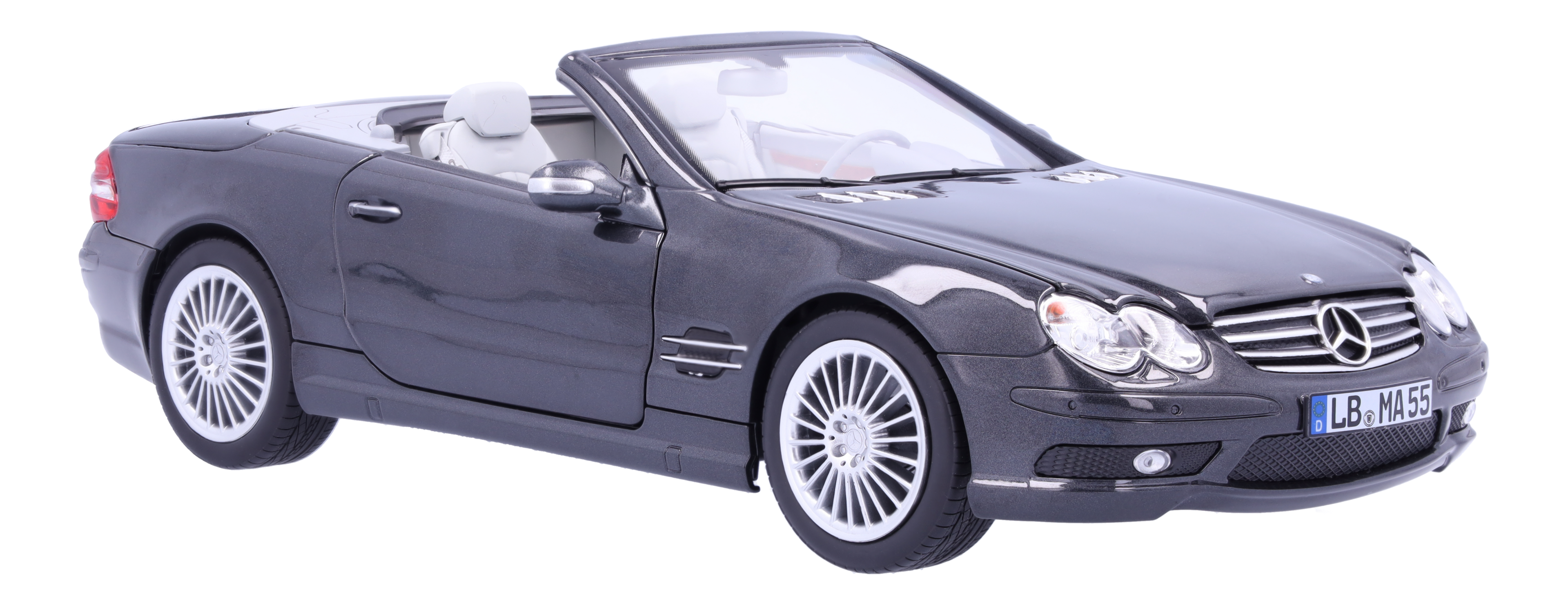 SL 55 AMG R 230 (2001-2006) obsidianschwarz, 1:18