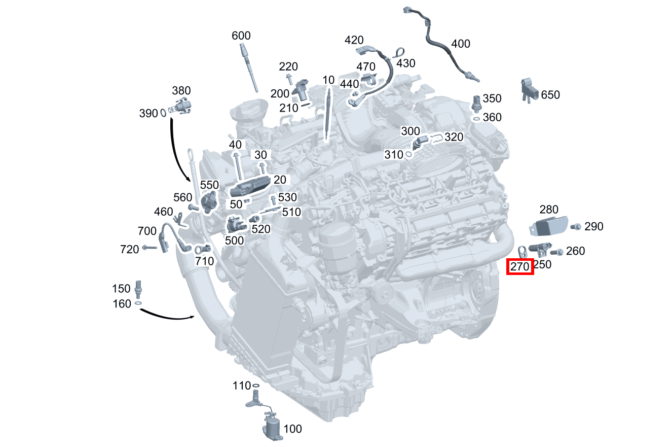Zwischenflansch EQC 400 4MATIC 293