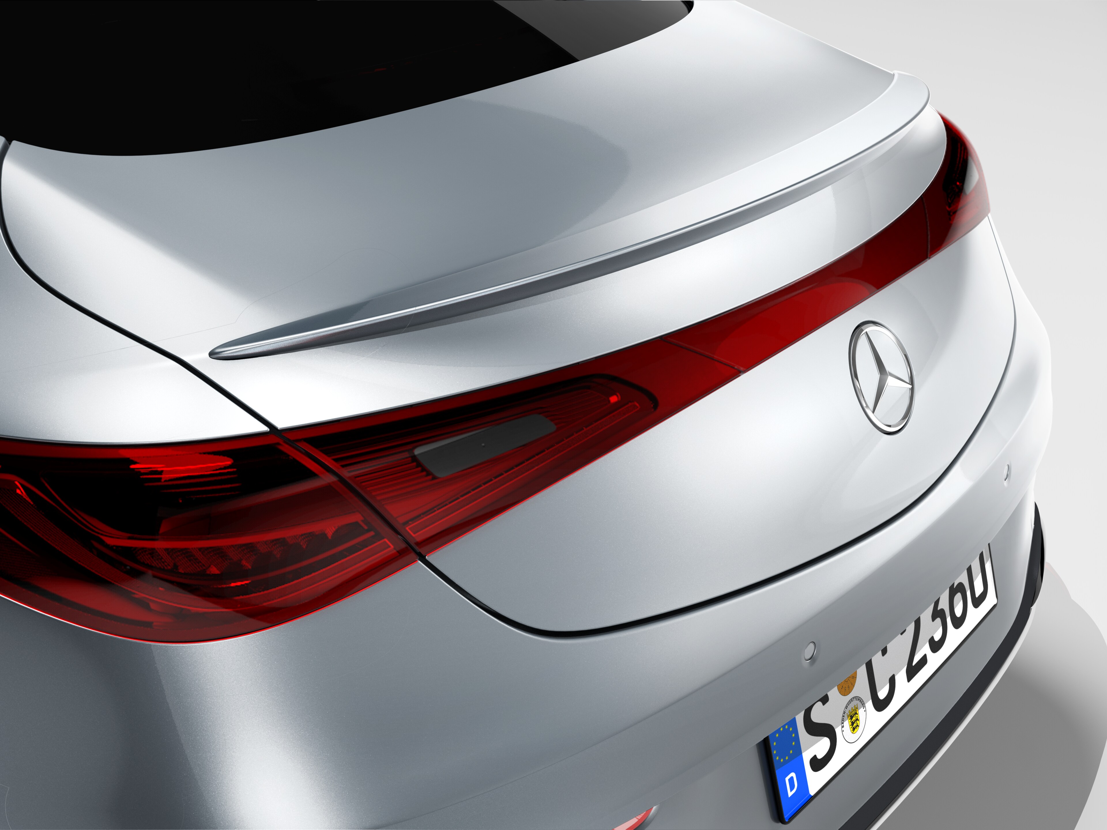 Heckspoiler Polyurethan, grundiert, CLE C236