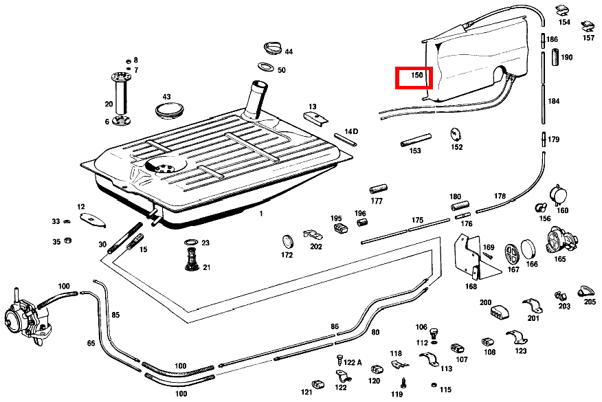 Ausgleichsbehälter 280 C 114 Ausgleichsbehälter 280 C 114