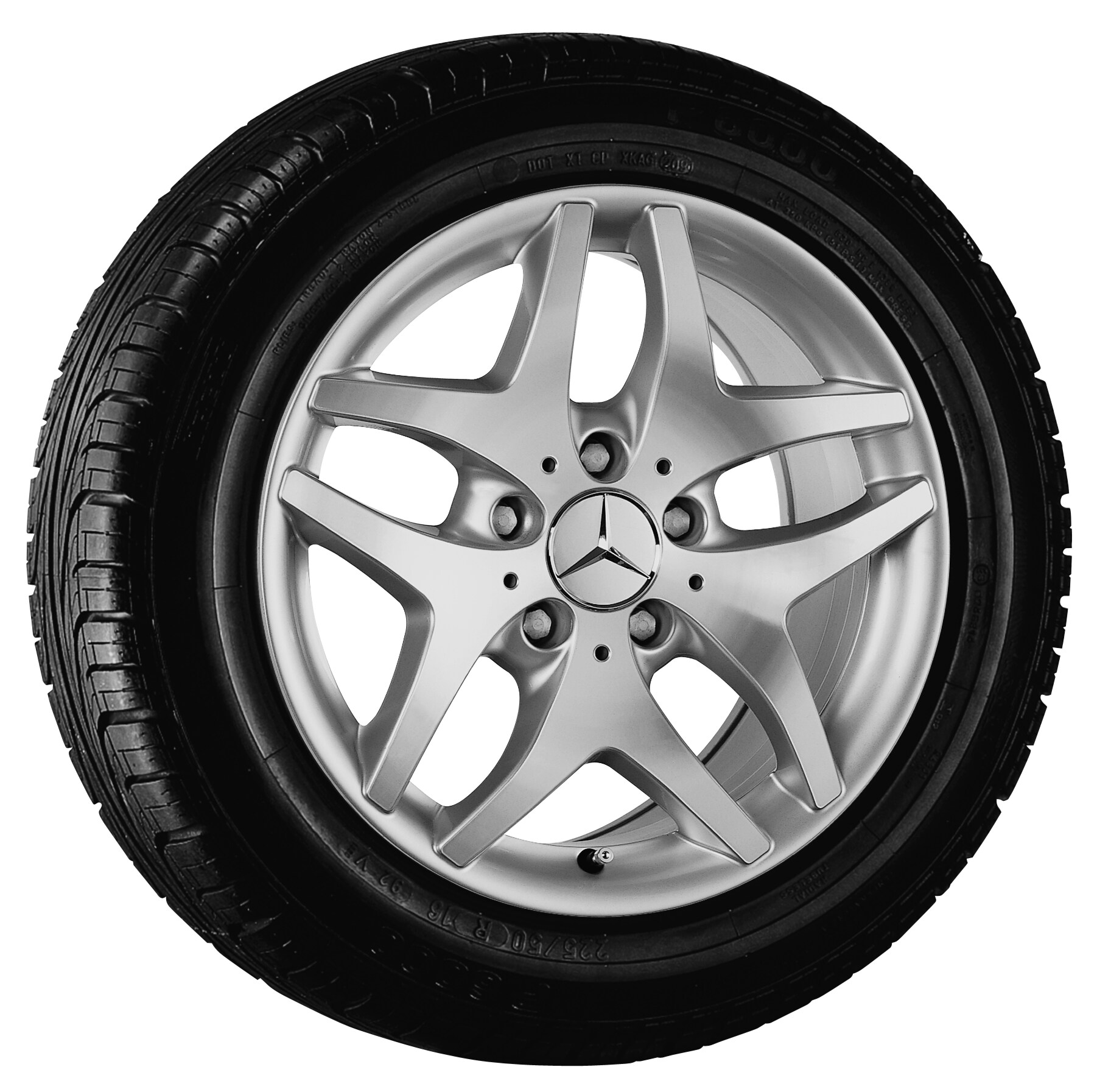 MB 5-Doppelspeichen-Rad Alcyone, 16 Zoll