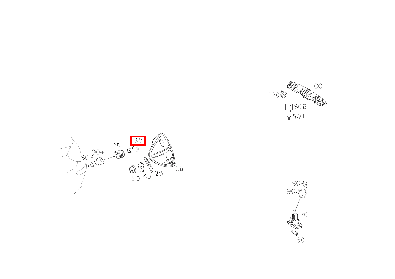 Glühlampe NEBELSCHLUSSLICHT; 12V-21W SLK 55 AMG Roadster 171