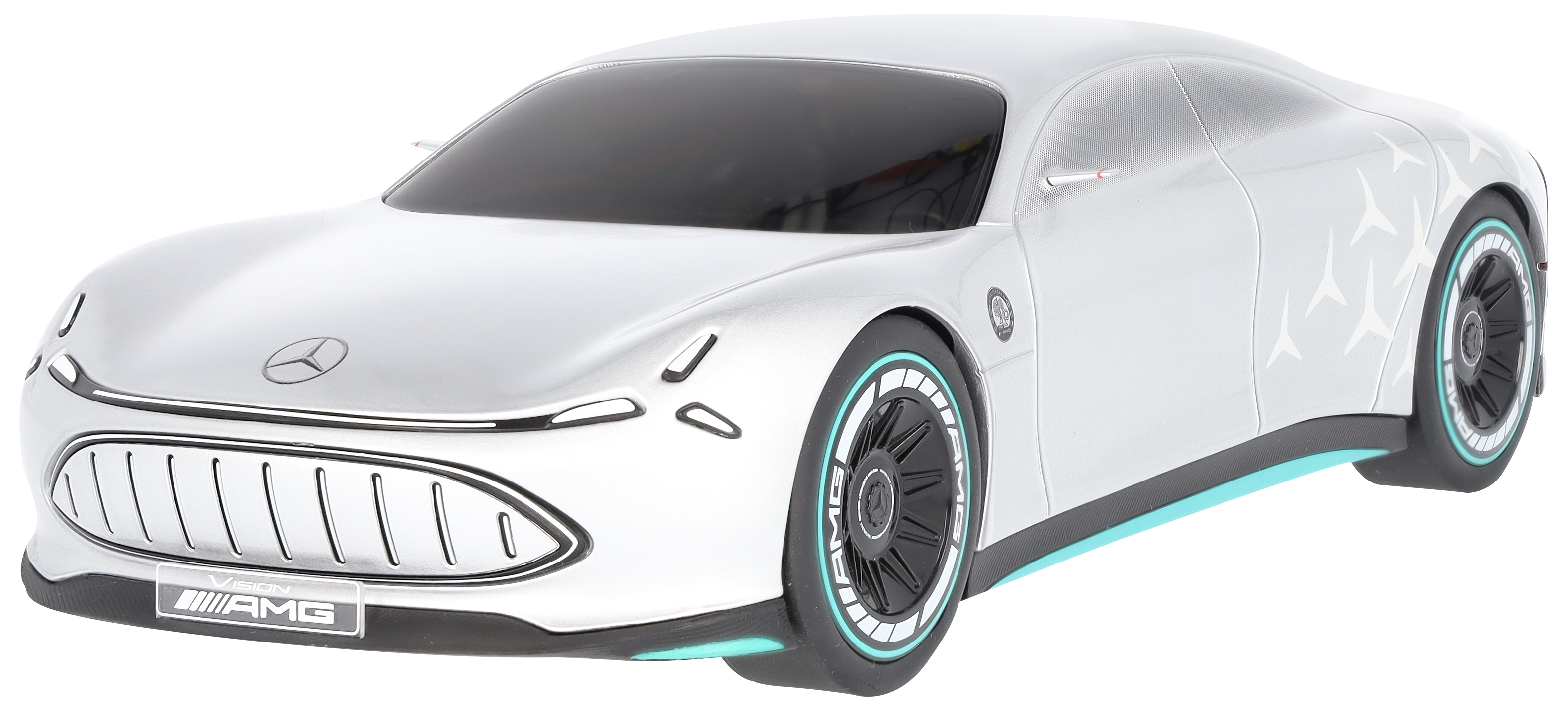 Mercedes-Benz - Vision AMG, Showcar silber alubeam, NZG, 1:18