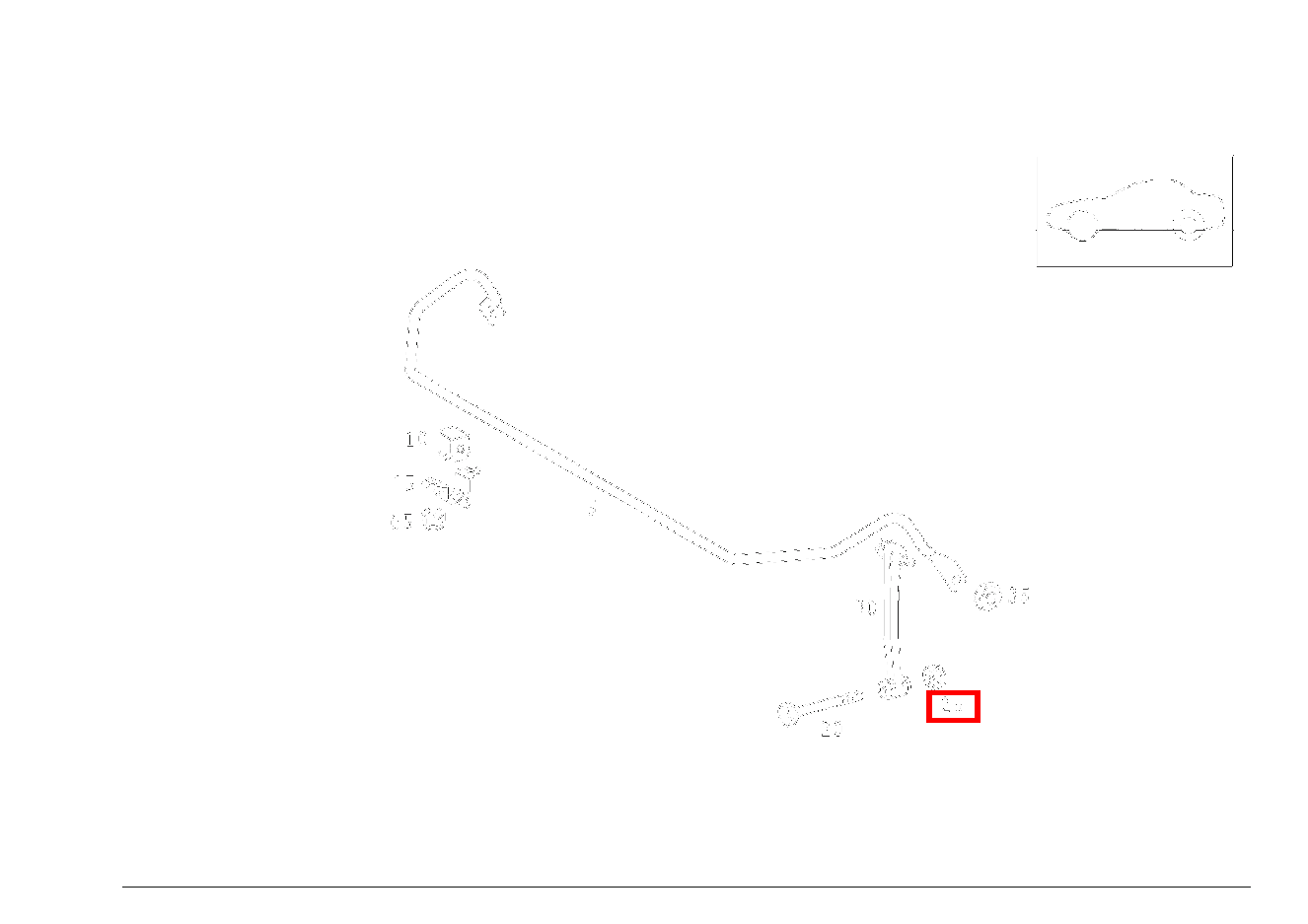 Sechskantmutter DREHSTAB AN QUERLENKER; M8 SLK 320 AMG KOMP 170