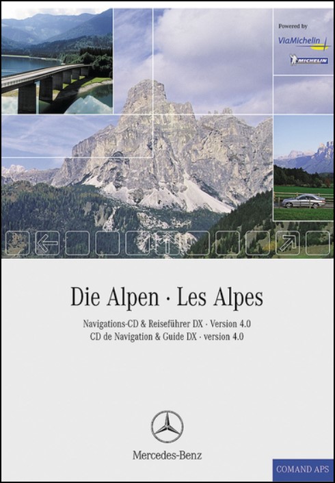 Navigations-CD, Alpen, Version 4.0