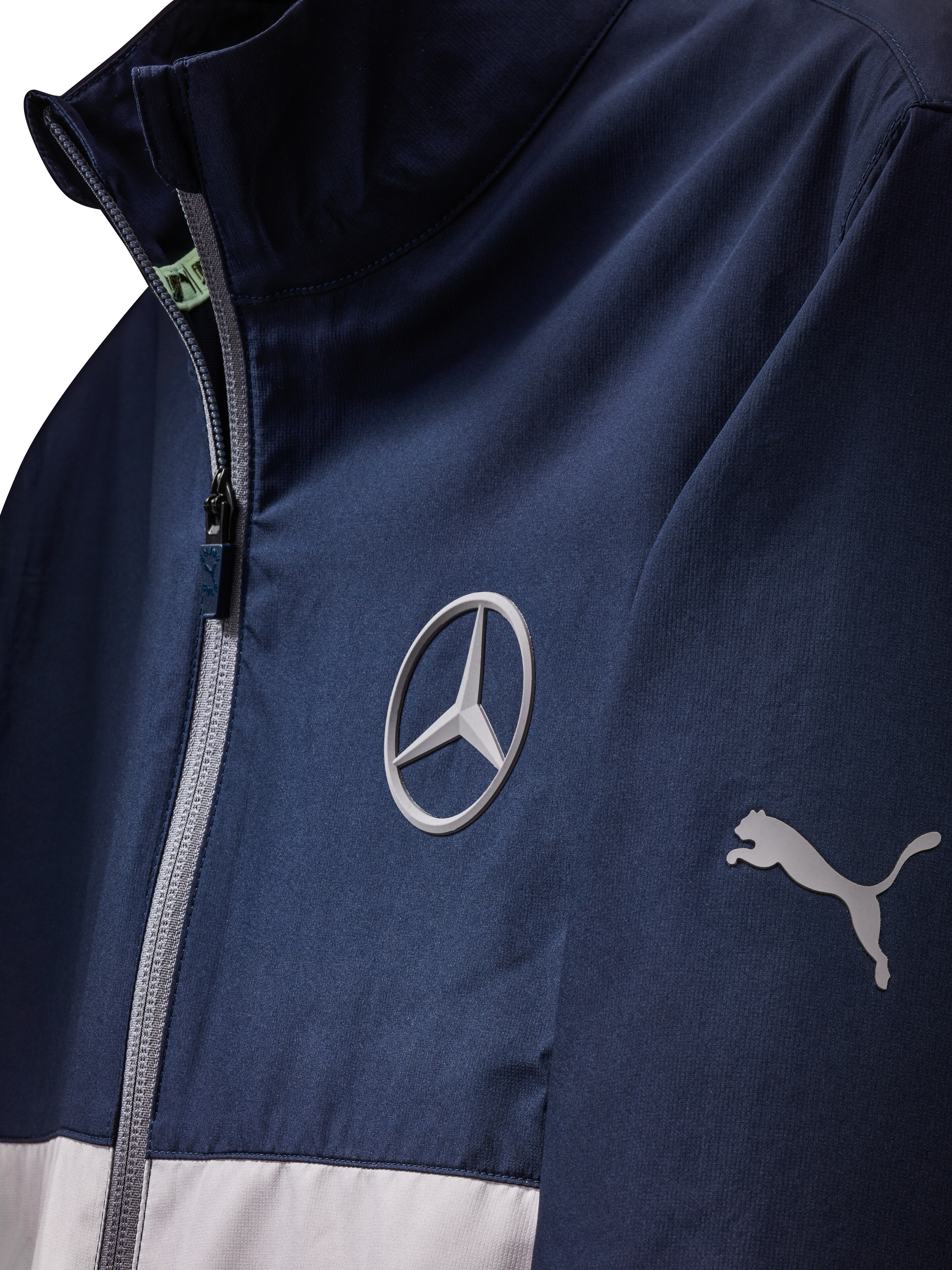 Golf-Windjacke Herren, grau