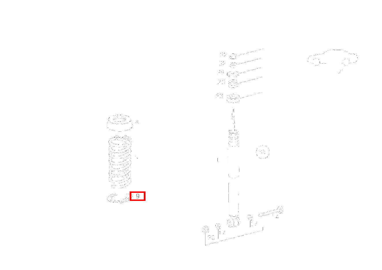 FEDERAUFLAGE CLK 55 AMG CABR. 208
