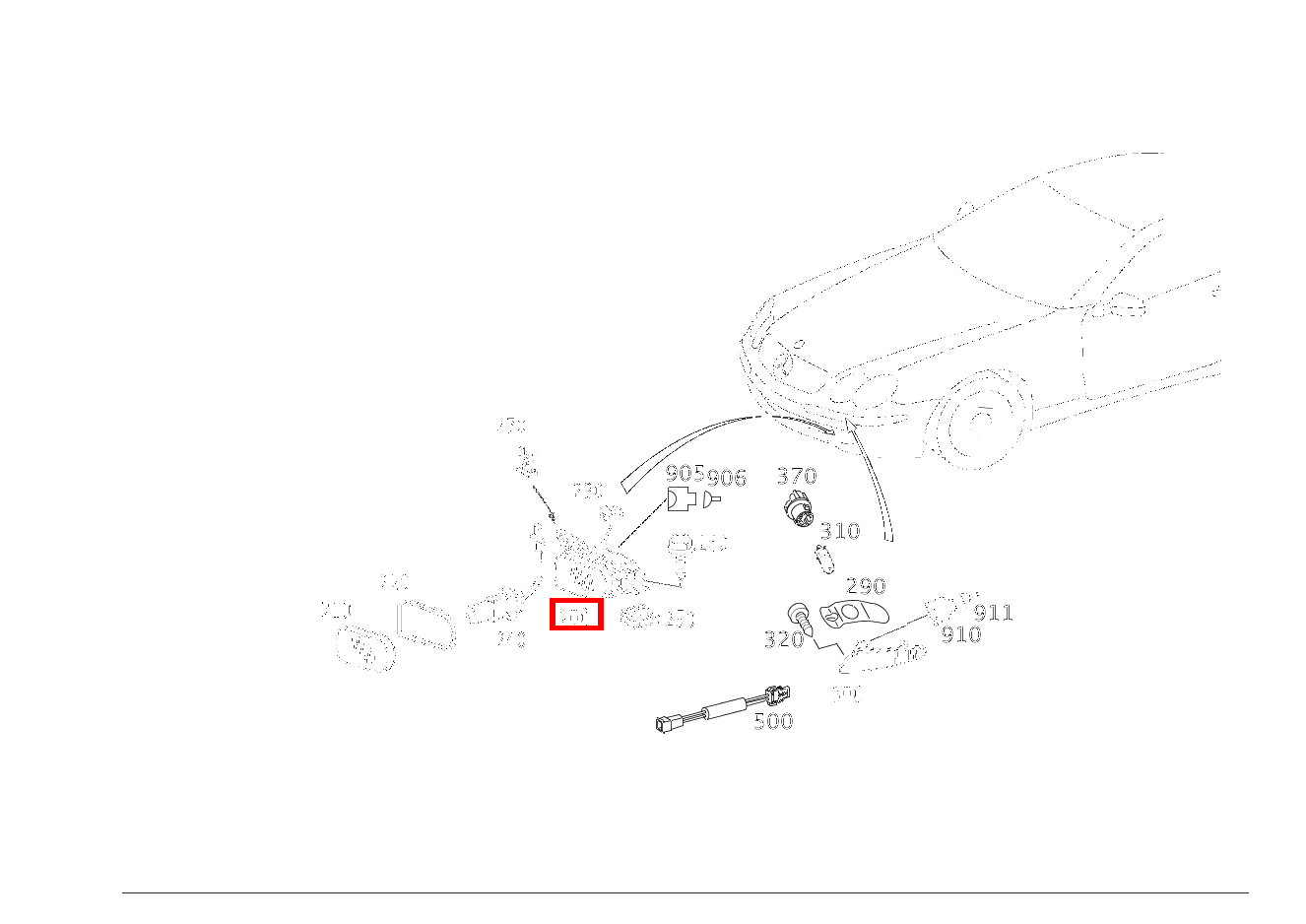 Nebelscheinwerfer LINKS SL 600 Roadster 230 Nebelscheinwerfer LINKS SL 600 Roadster 230