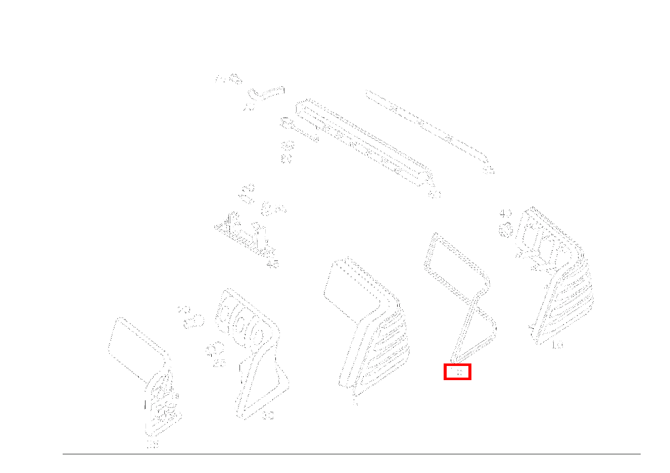 Abdichtrahmen SL 600 Roadster mit Automatik 129