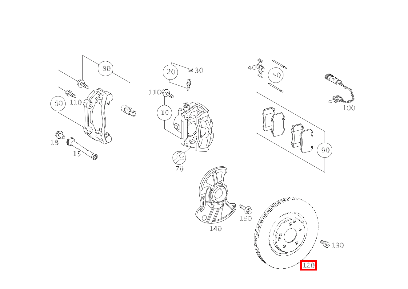 Bremsscheibe Vorn SLK 200 Kompressor Roadster RL 171 Bremsscheibe Vorn SLK 200 Kompressor Roadster RL 171