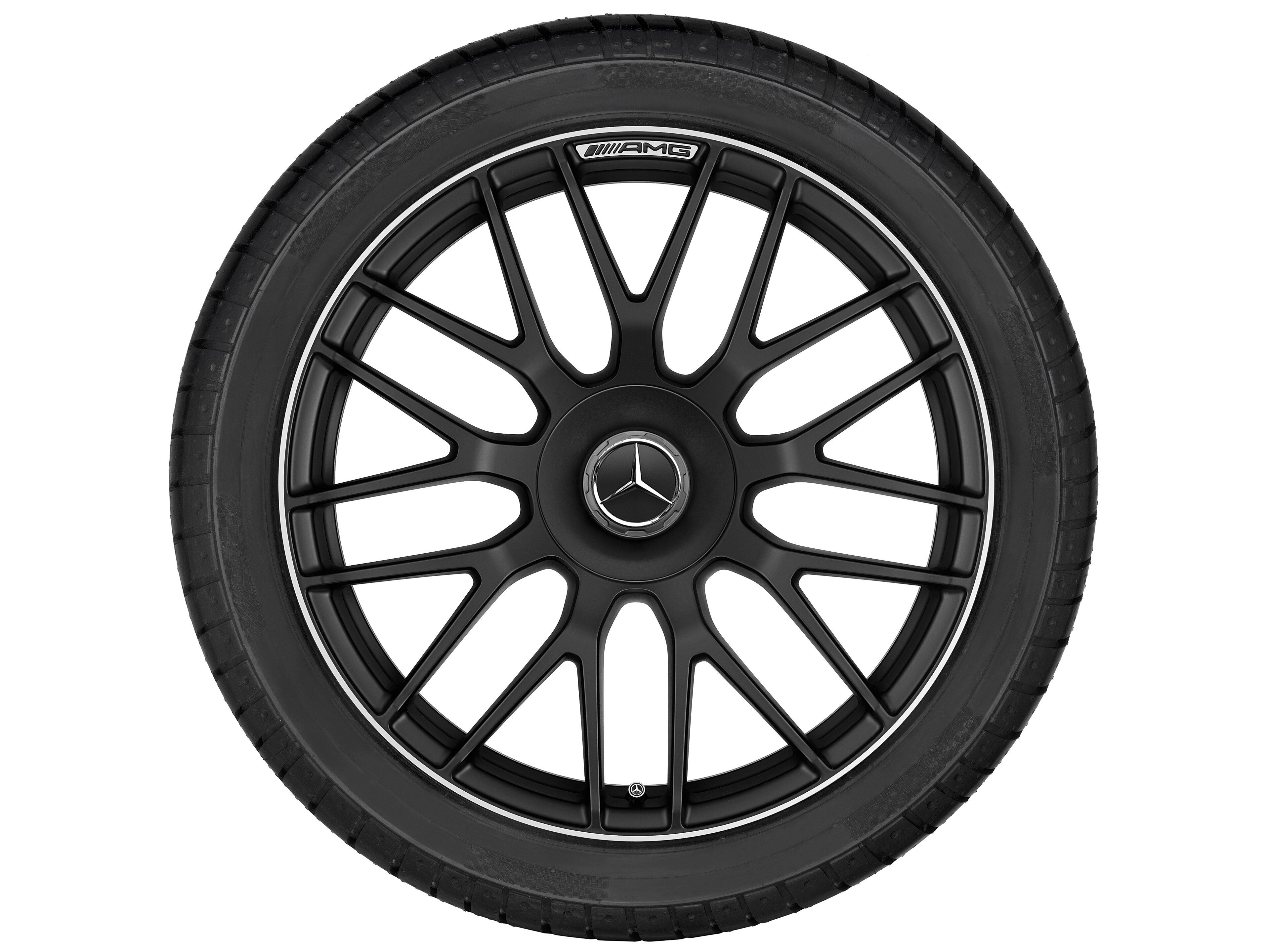 AMG Schmiederad im Kreuzspeichen-Design, 48,3