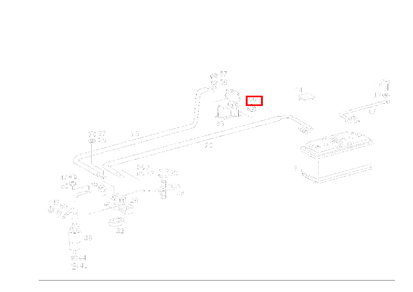 Sechskantmutter LEITUNGSVERBINDER AN RADLAUF RECHTS S 600 Coupé 140