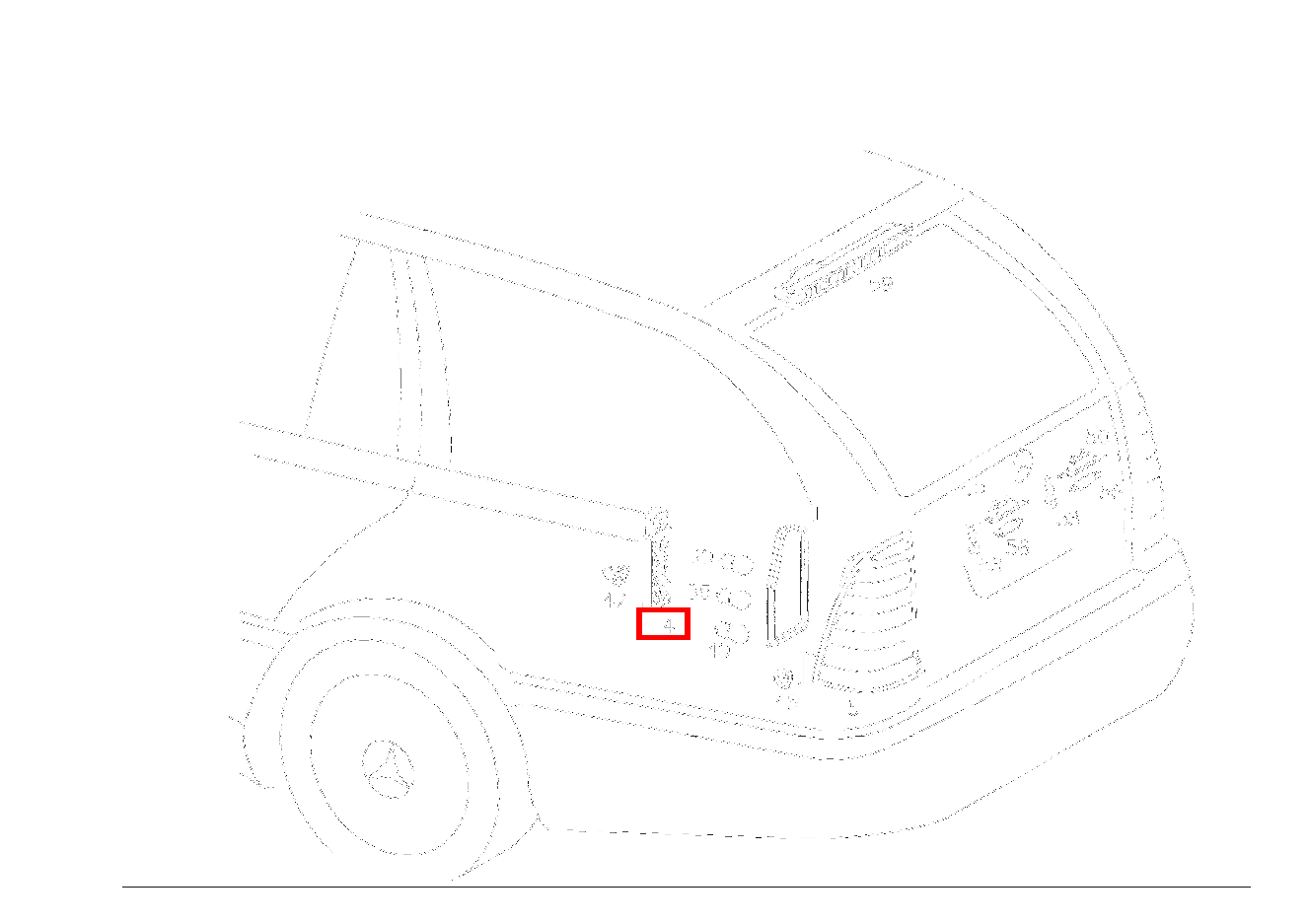 Lampenträger HECKLEUCHTE C 200 T CDI 202 Lampenträger HECKLEUCHTE C 200 T CDI 202