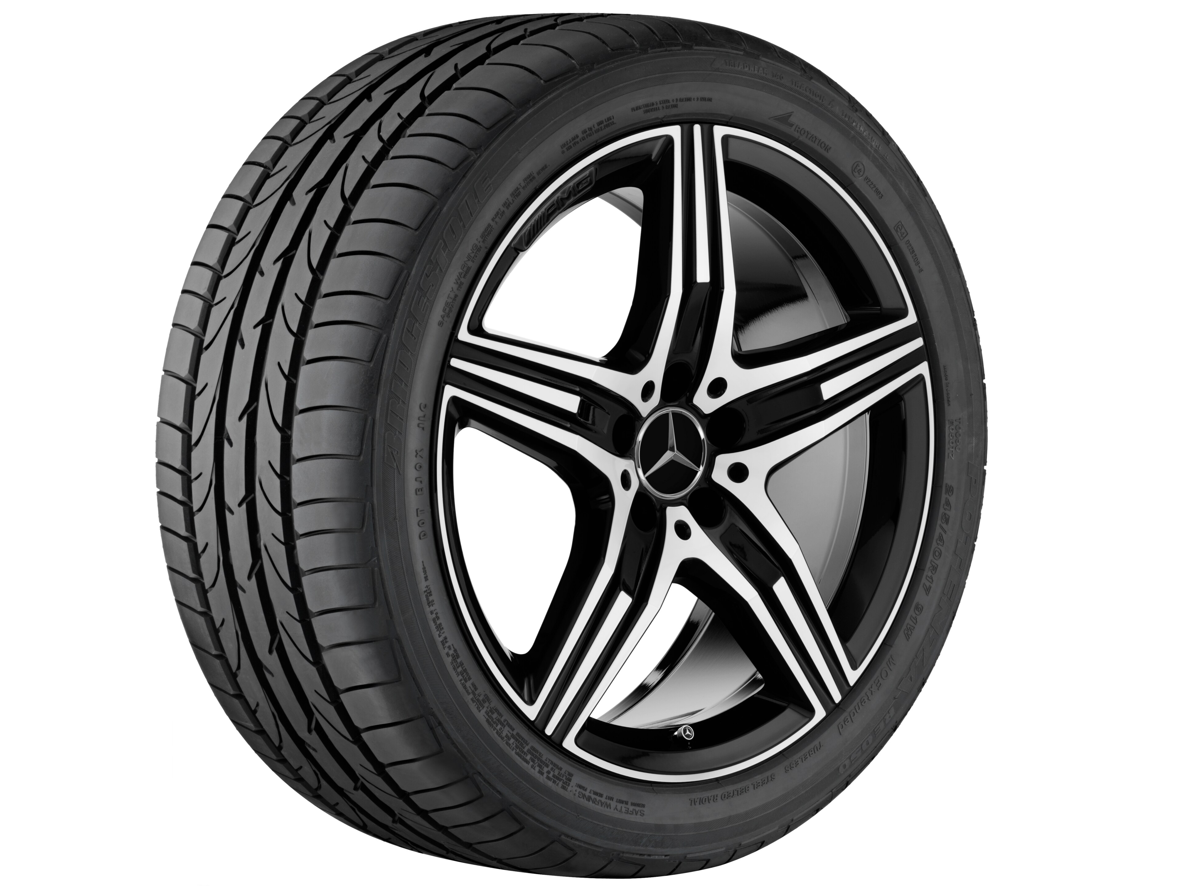 AMG 5-Speichen-Rad, 48,3 cm (19 Zoll)