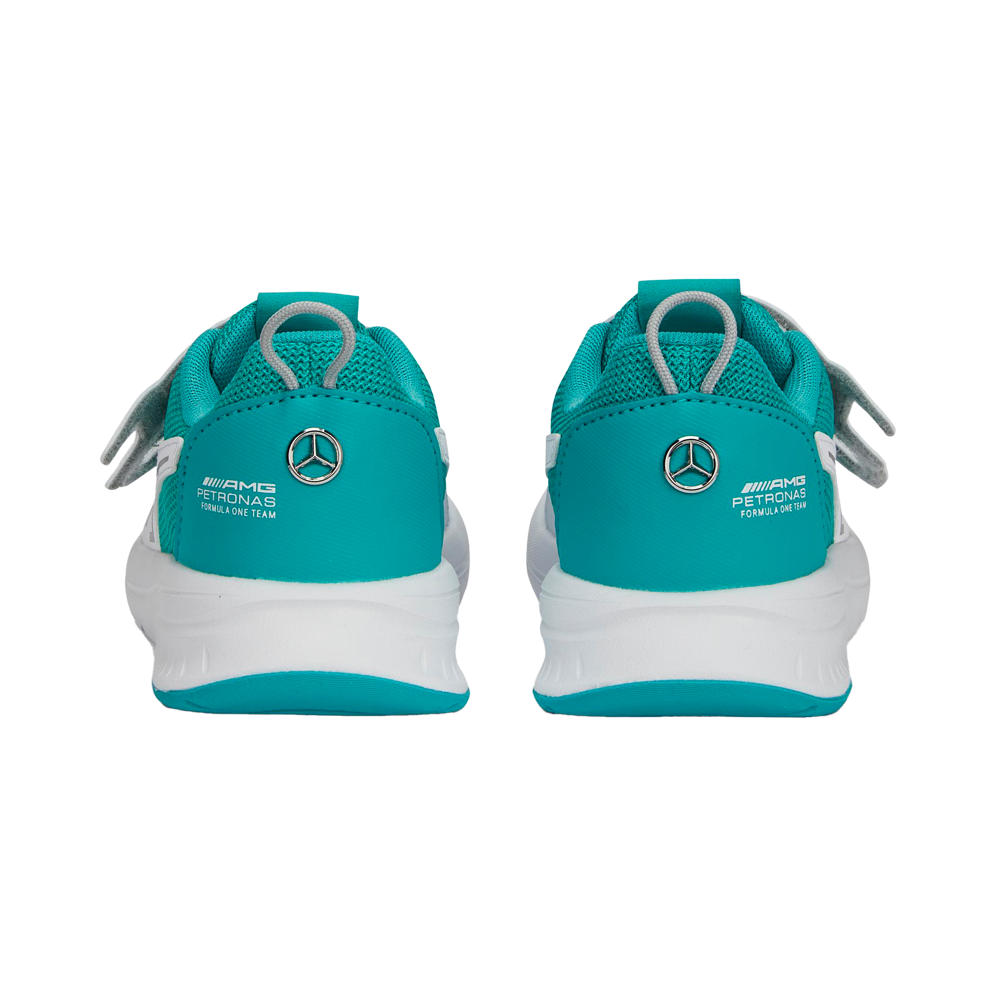 Sneakers, Evolve PTC V PS, Kids, Mercedes-AMG F1 weiß/grün/silberfarben, PUMA