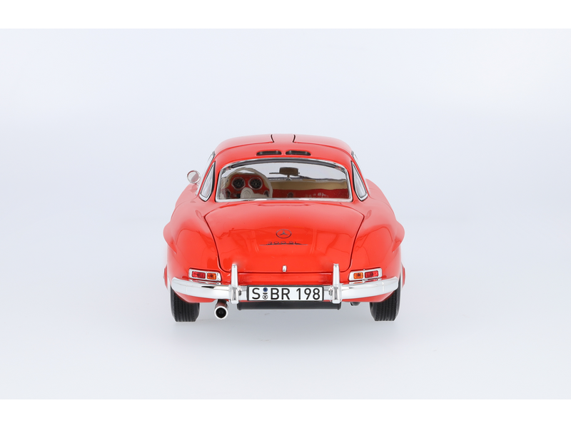 300 SL Coupé (1954-1963) W 198 feuerwehrrot, Norev, 1:18