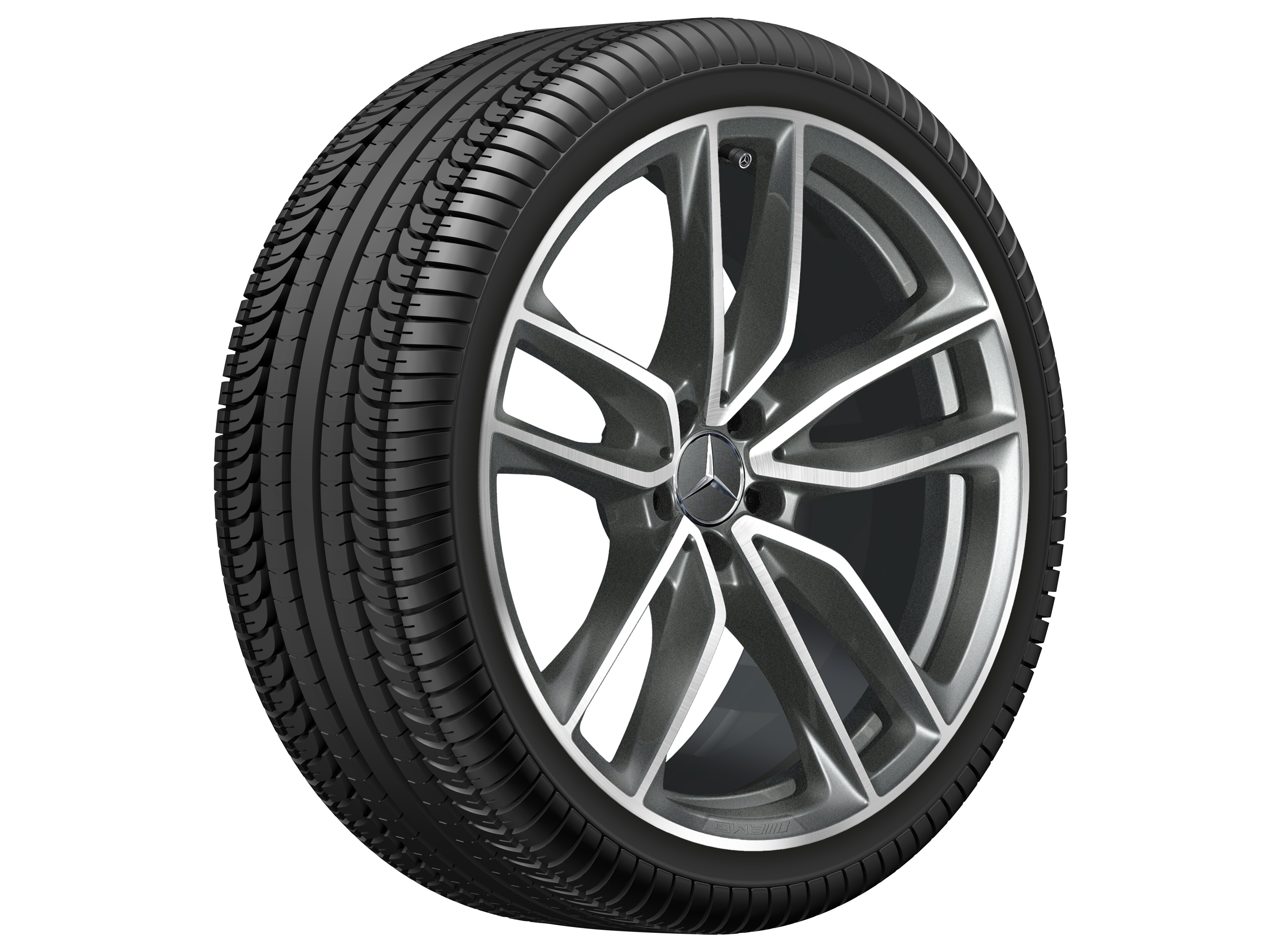 AMG 5-Doppelspeichen-Rad, 53,3 cm (21 Zoll)