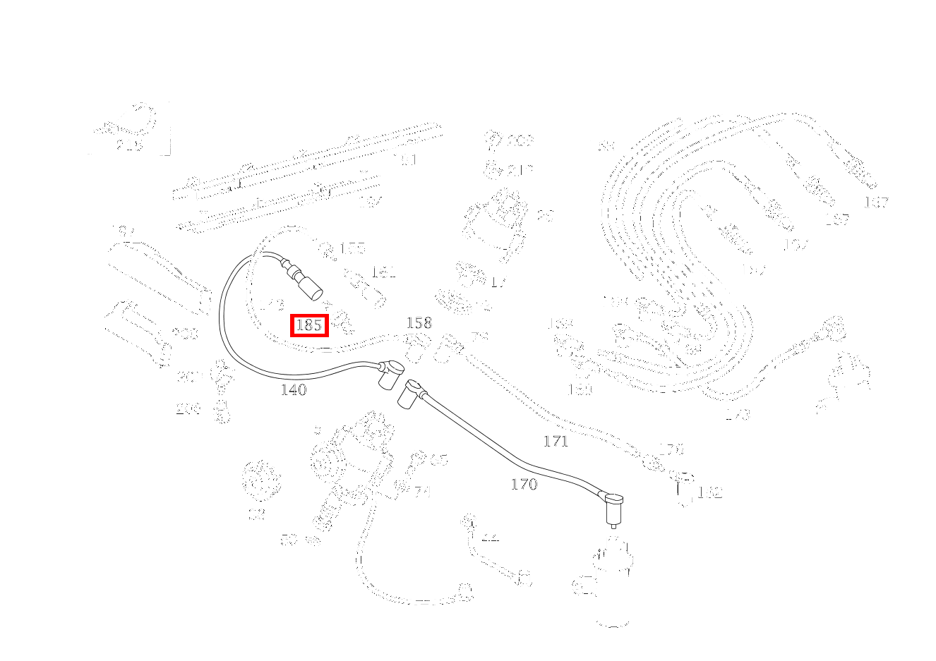 Zündkerze H 7 DC0 BOSCH 230 TE 123