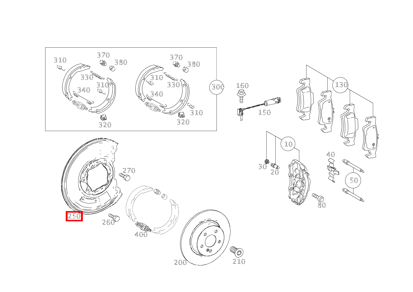 Bremsabdeckblech Links SLS AMG GT Roadster Final Edition 197 Bremsabdeckblech Links SLS AMG GT Roadster Final Edition 197