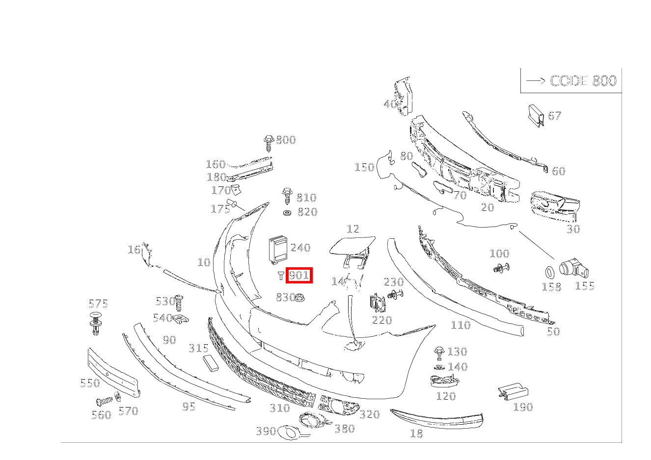 Kontaktbuchse 0.5-0.75 MM2 MQS ELA CL500 4M BE 216
