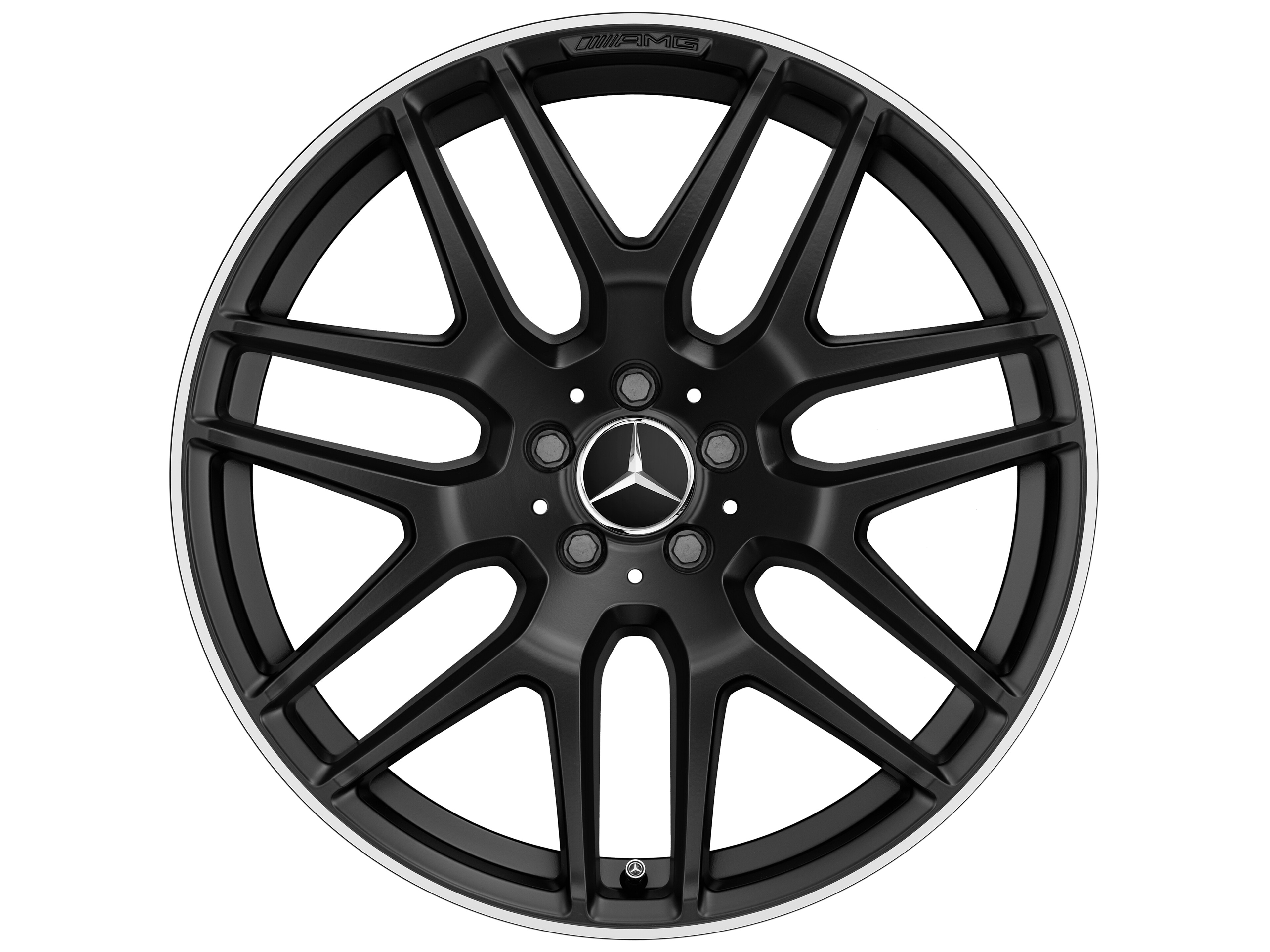 AMG Leichtmetallrad, im Kreuzspeichen-Design,