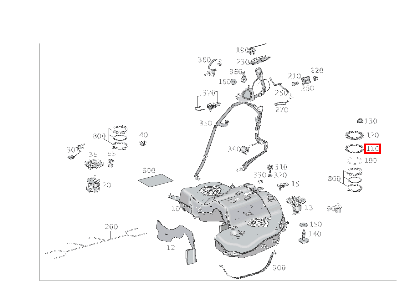 Ring SERVICEDECKEL GLE 500 e 4MATIC Off-Roader 166