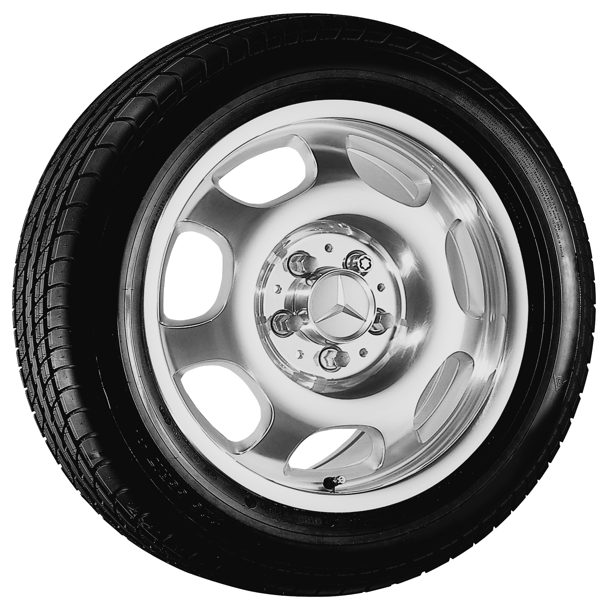 MB 7-Loch-Rad, 16 Zoll